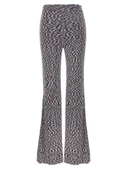 Missoni Multicolor Viscose Flared Pants - IT44