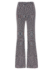 Missoni Multicolor Viscose Flared Pants - IT44