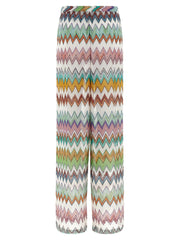 Missoni Multicolor Viscose Flared Pants - IT44