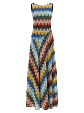 Missoni Multicolor Viscose Long Dress - IT44
