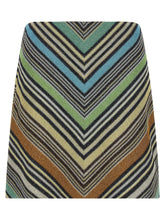 Missoni Meerkleurige Viscose Lange Rok