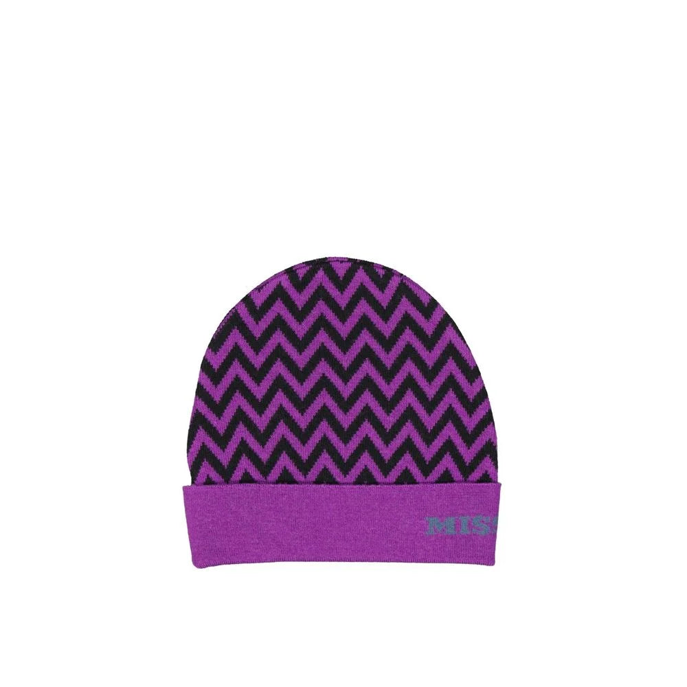 Missoni Multicolor Wool Beanie - UNI