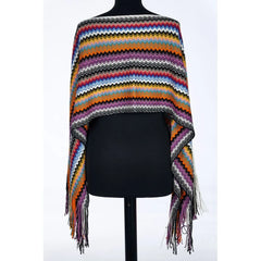 Missoni Multicolor Wool Women Poncho - Unisex - Ponchos