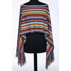 Missoni Multicolor Wool Women Poncho - Unisex - Ponchos