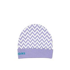 Missoni Purple Wool Beanie - UNI
