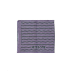 Missoni Purple Wool Scarf