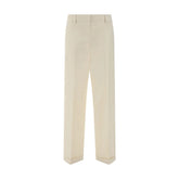 Miu Miu Beige Cotton Casual Pants - IT40 | M