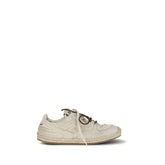 Miu Miu Beige Cotton Platform Sneakers - EU41/US11