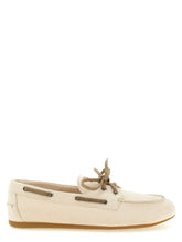Miu Miu Beige Cotton Slip-On Loafers - EU40/US10