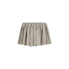 Miu Miu Beige Polyester Mini Skirt - IT38 | S