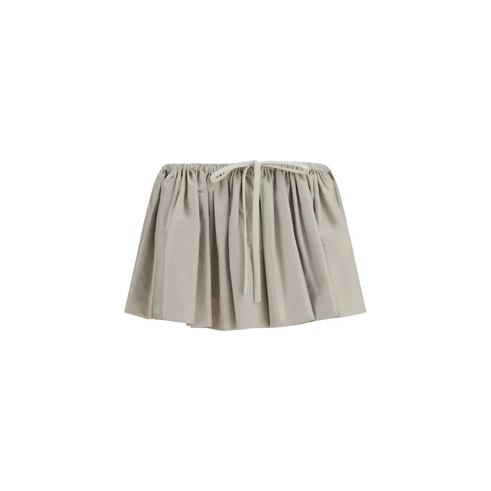 Miu Miu Beige Polyester Mini Skirt - IT38 | S