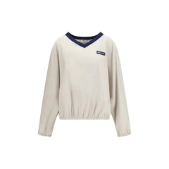 Miu Miu Beige Recycled Polyester Sweatshirt - IT40 | M