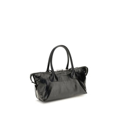 Miu Miu Black Calf Leather Bos Taurus Handbag
