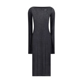 Miu Miu Black Cotton Casual Dress - IT40 | M