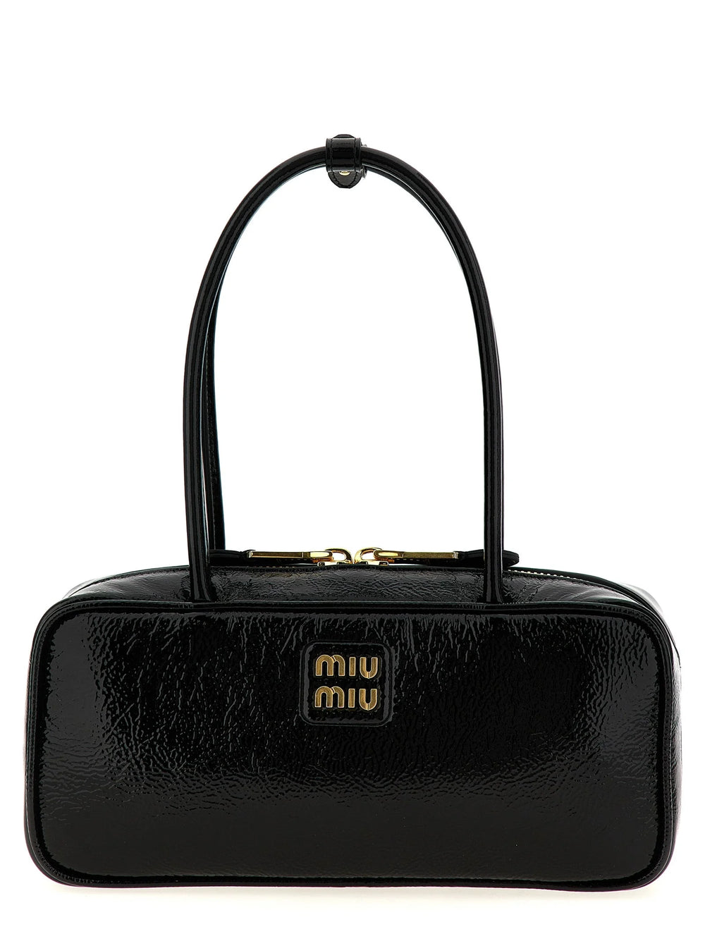 Miu Miu Black Lamb Leather Handbag