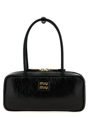 Miu Miu Black Lamb Leather Handbag