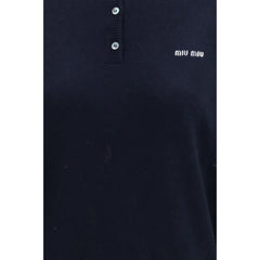 Miu Miu Blue Cashmere Sweatshirt - IT38 | S