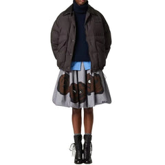 Miu Miu Blue Cashmere Turtleneck