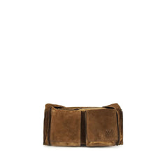 Miu Miu Brown Calf Leather Bos Taurus Shoulder Bag