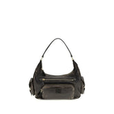 Miu Miu Brown Calf Leather Bos Taurus Shoulder Bag