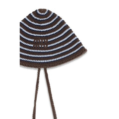 Miu Miu Brown Cotton Sunhat - UNI