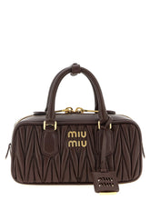 Miu Miu Brown Lamb Leather Handbag