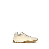 Miu Miu Cream Recycled Polyamide Athletic Sneakers - EU41/US11