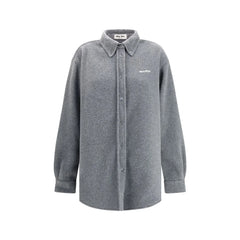 Chemise en polyester gris Miu Miu - IT40 | M