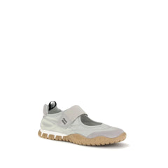 Miu Miu Gray Recycled Polyamide Ballet Flats - EU40/US10 - Flats