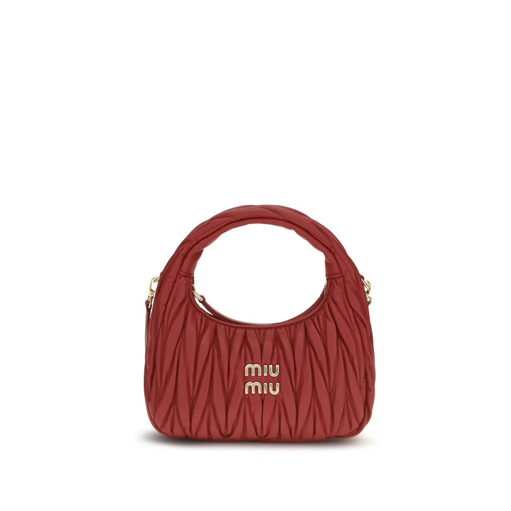 Miu Miu Multicolor Calf Leather Bos Taurus Shoulder Bag