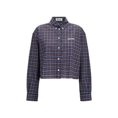 Miu Miu Multicolor Cotton Pattern Shirt