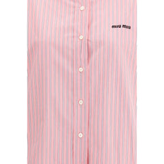 Miu Miu Multicolor Cotton Pattern Shirt - IT40 | M