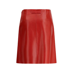 Miu Miu Nappa Leather Skirt - IT44 | L - Skirts