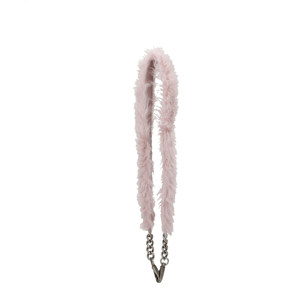 Miu Miu Pink Fur Shoulder Bags - Shoulder Bags
