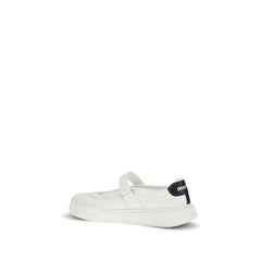 Sapatos de ballet de couro de bezerro branco Miu Miu - EU40.5/US10.5