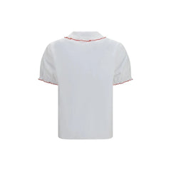 Miu Miu White Cotton Blouse - IT40 | M