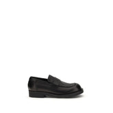 MM6 Zwarte Schoen Loafers van Kalfsleer Bos Taurus