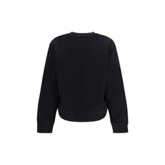 Sweat-shirt en coton noir MM6