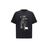 MM6 Black Cotton T-Shirt