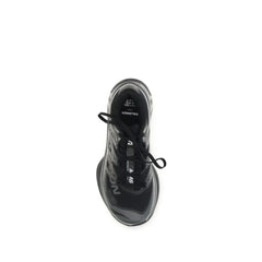 MM6 Black Polyamide Athletic Sneakers