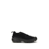 MM6 Black Polyester Athletic Sneakers