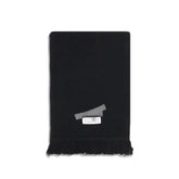MM6 Black Wool Scarf