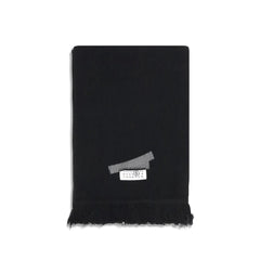 MM6 Black Wool Scarf