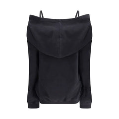 MM6 Cotton Sweatshirt with dropped shoulders - Sweatshirts