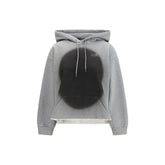 MM6 Gray Cotton Sweatshirt