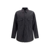 MM6 Gray Wool Oves Aries Shirt - IT50 | L
