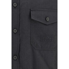 MM6 Gray Wool Oves Aries Shirt - IT50 | L