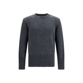 MM6 Gray Wool Oves Aries Sweatshirt