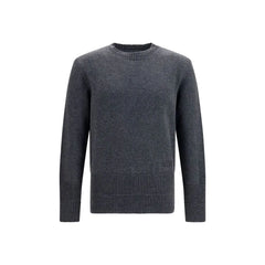 MM6 Gray Wool Oves Aries Sweatshirt