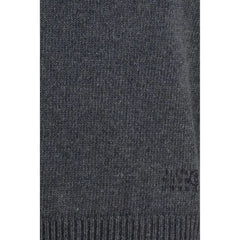 MM6 Gray Wool Oves Aries Sweatshirt